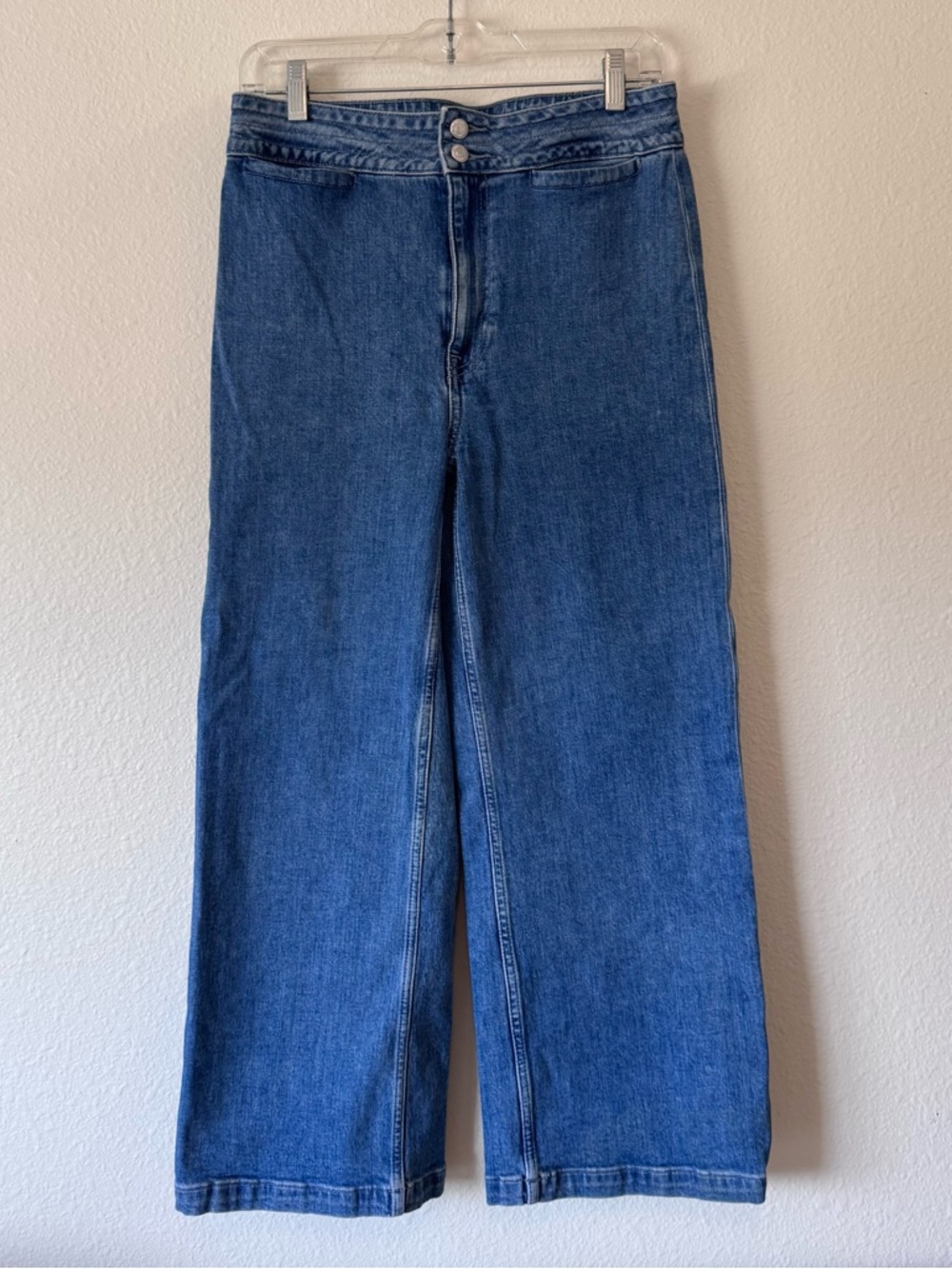 Point Sur Wide Leg Crop Jeans